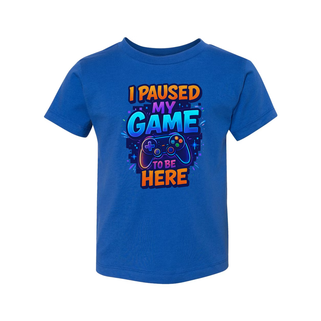 I Paused My Game To Be Here Unisex Graphic Tee Shirt