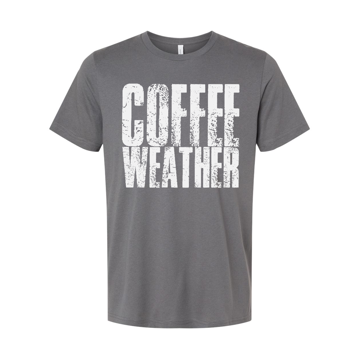 Coffee Weather Unisex T Shirt Graphic Tee For Coffee Lovers