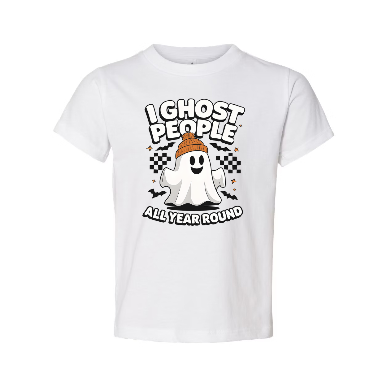 I Ghost People All Year Unisex T Shirt Funny Graphic Tee