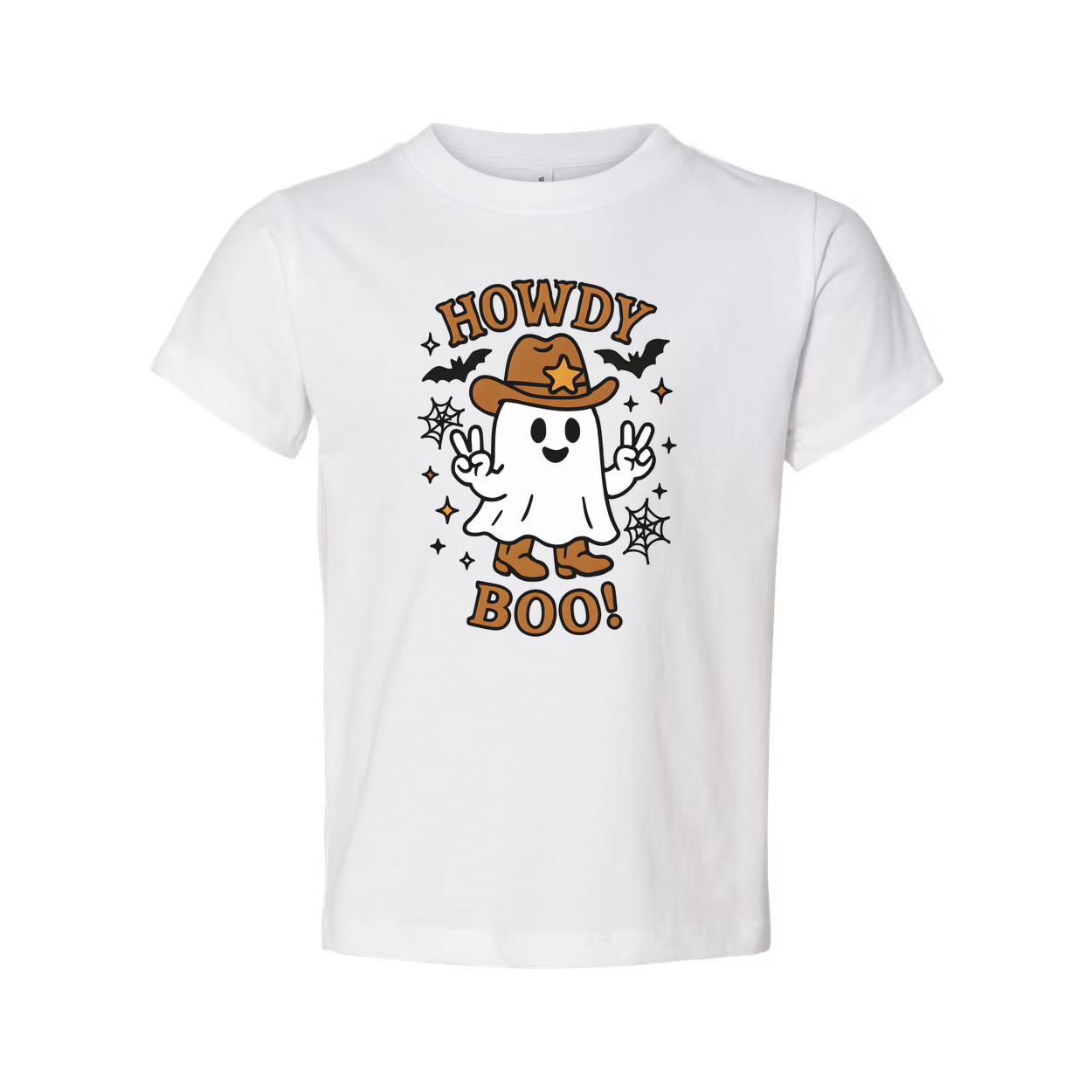 Howdy Boo Unisex T Shirt Halloween Graphic Tee For All