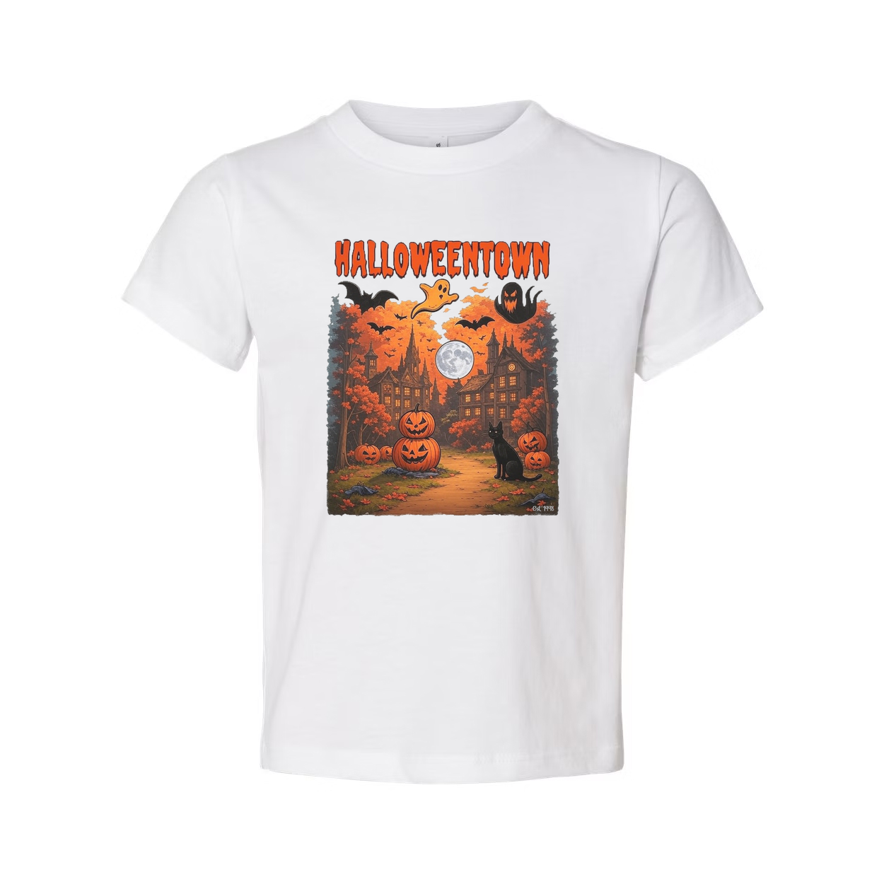 Halloween Town Unisex T Shirt Graphic Tee For Men And Women
