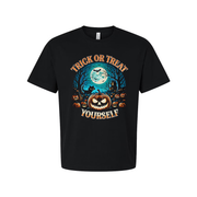 Trick Or Treat Yourself Unisex Halloween T Shirt Gift Idea