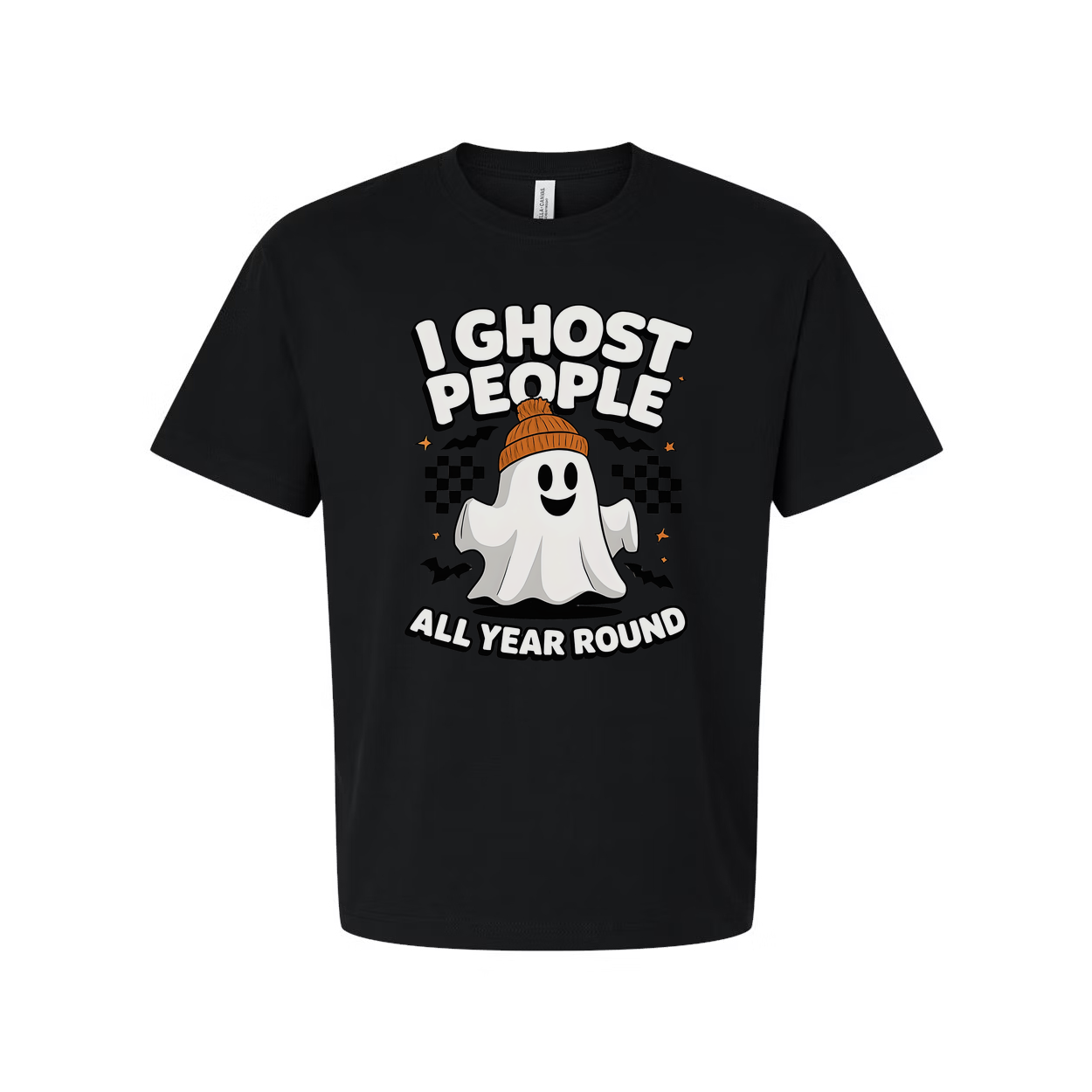 I Ghost People All Year Unisex T Shirt Funny Graphic Tee
