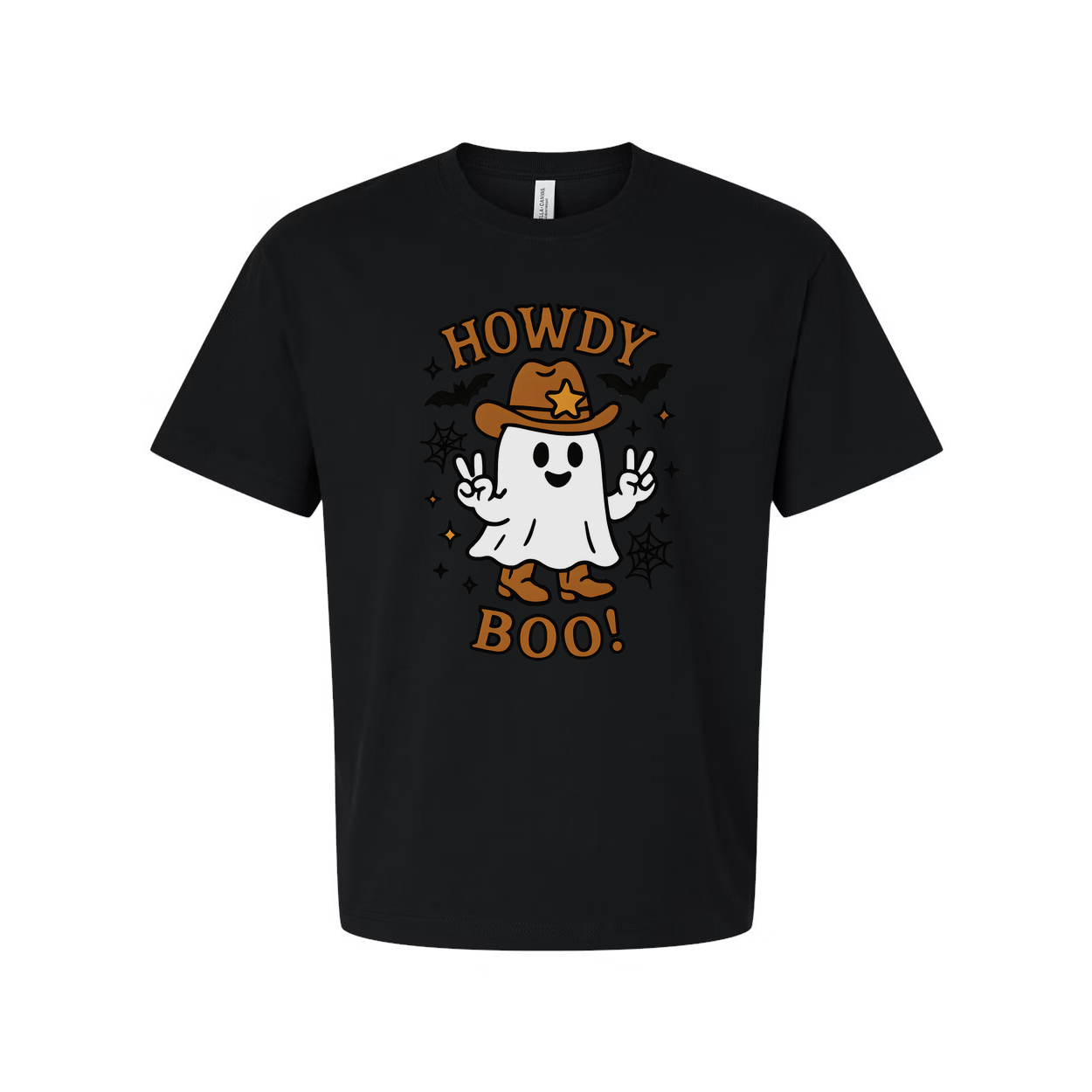 Howdy Boo Unisex T Shirt Halloween Graphic Tee For All