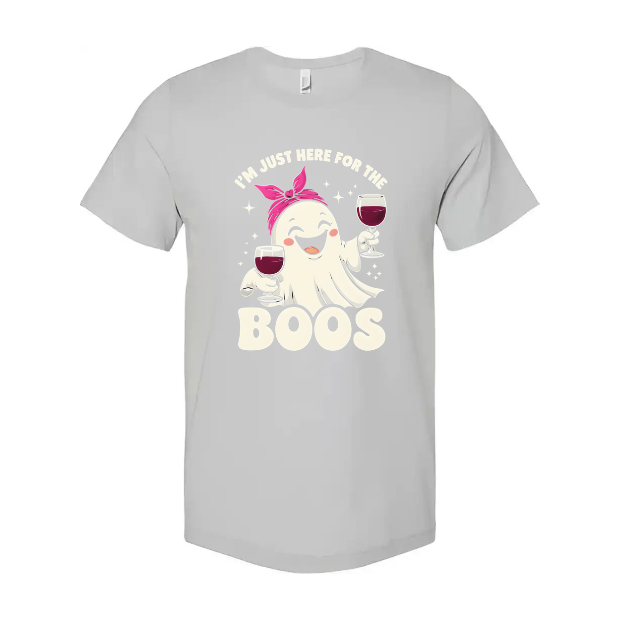 Im Just Here For The Boos Unisex T Shirt Graphic Tee