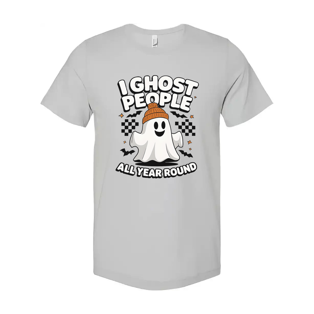 I Ghost People All Year Unisex T Shirt Funny Graphic Tee