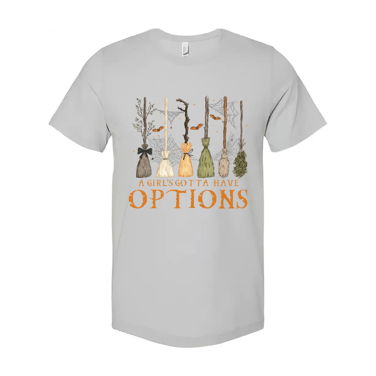 Girls Gotta Have Options Brooms Unisex T Shirt Design