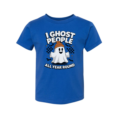I Ghost People All Year Unisex T Shirt Funny Graphic Tee