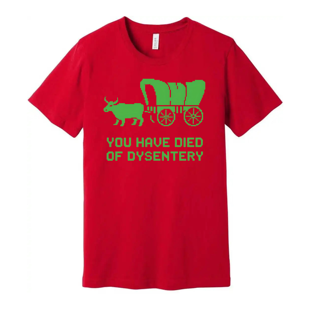 Oregon Trail You Have Died Of Dysentery Unisex T Shirt