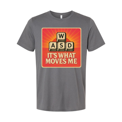 Vintage Graphic WASD Its What Moves Me Unisex T Shirt