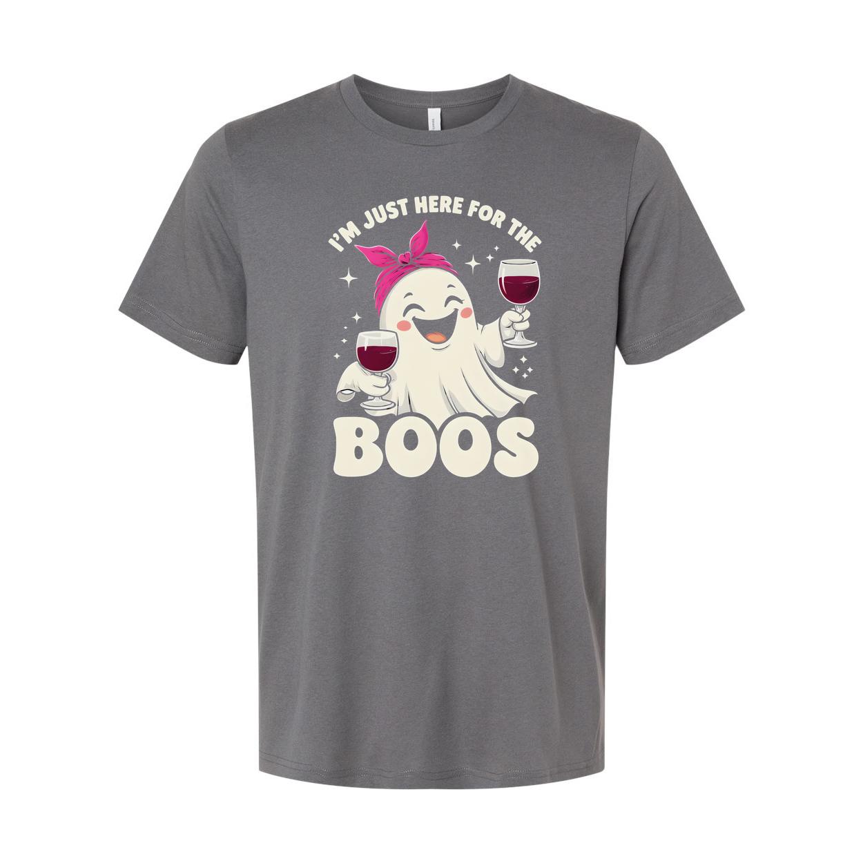 Im Just Here For The Boos Unisex T Shirt Graphic Tee