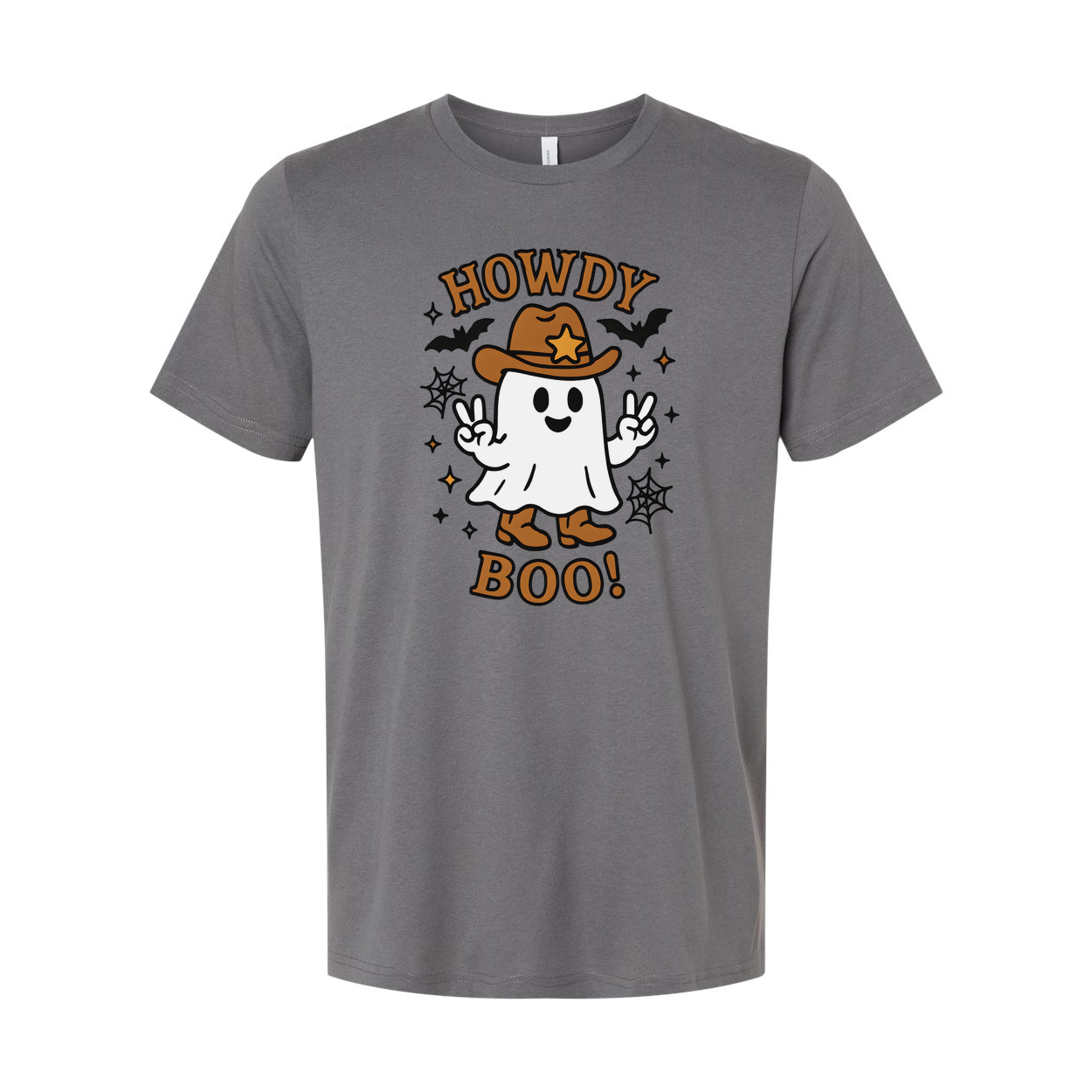 Howdy Boo Unisex T Shirt Halloween Graphic Tee For All