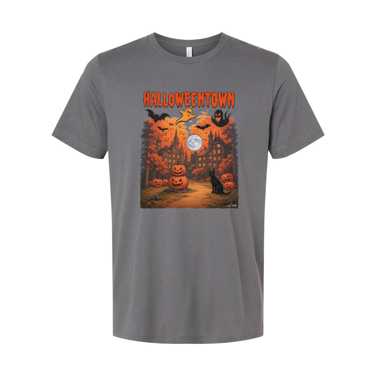 Halloween Town Unisex T Shirt Graphic Tee For Men And Women