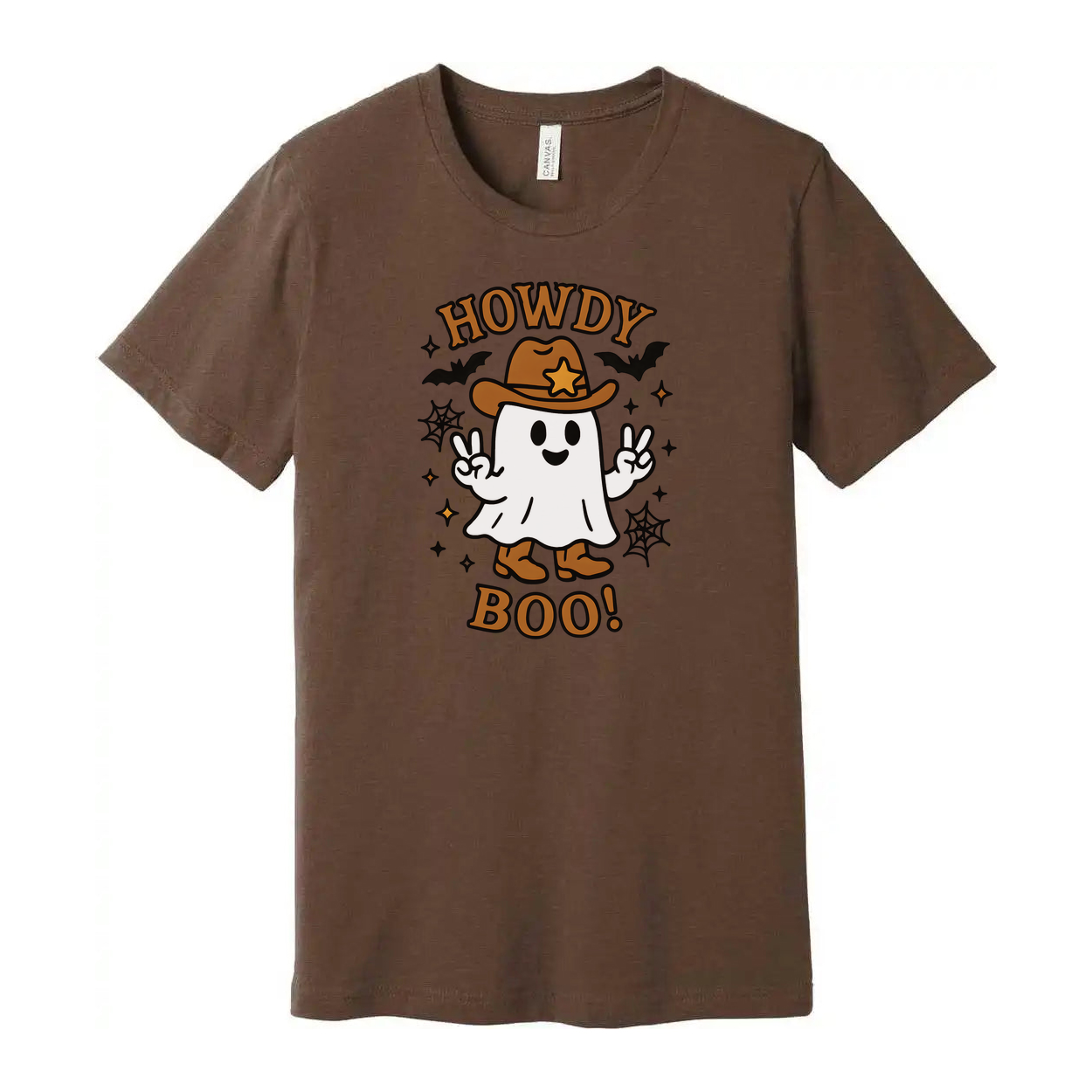 Howdy Boo Unisex T Shirt Halloween Graphic Tee For All