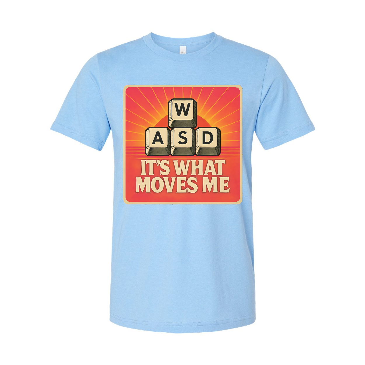 Vintage Graphic WASD Its What Moves Me Unisex T Shirt