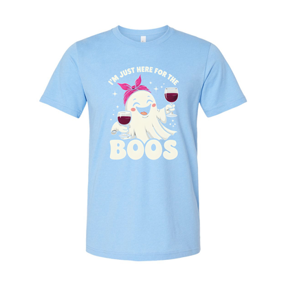 Im Just Here For The Boos Unisex T Shirt Graphic Tee