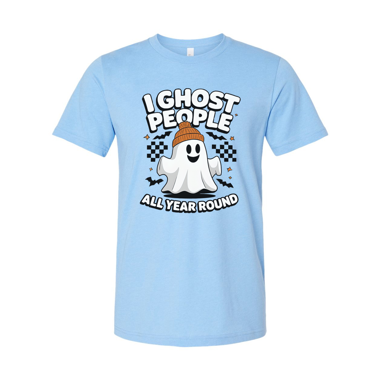 I Ghost People All Year Unisex T Shirt Funny Graphic Tee