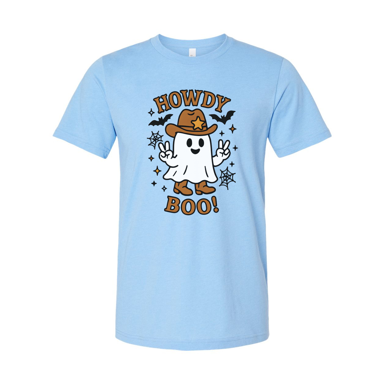 Howdy Boo Unisex T Shirt Halloween Graphic Tee For All
