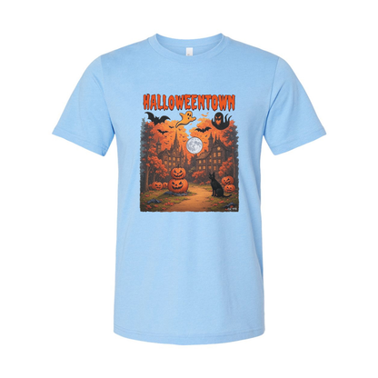 Halloween Town Unisex T Shirt Graphic Tee For Men And Women