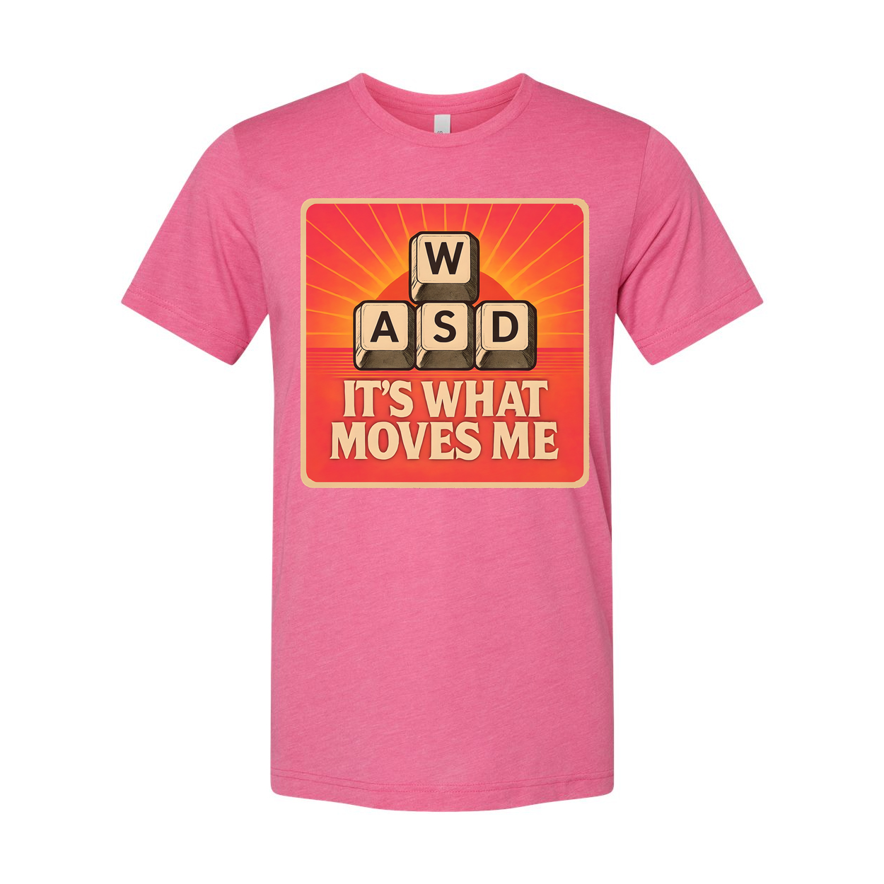 Vintage Graphic WASD Its What Moves Me Unisex T Shirt
