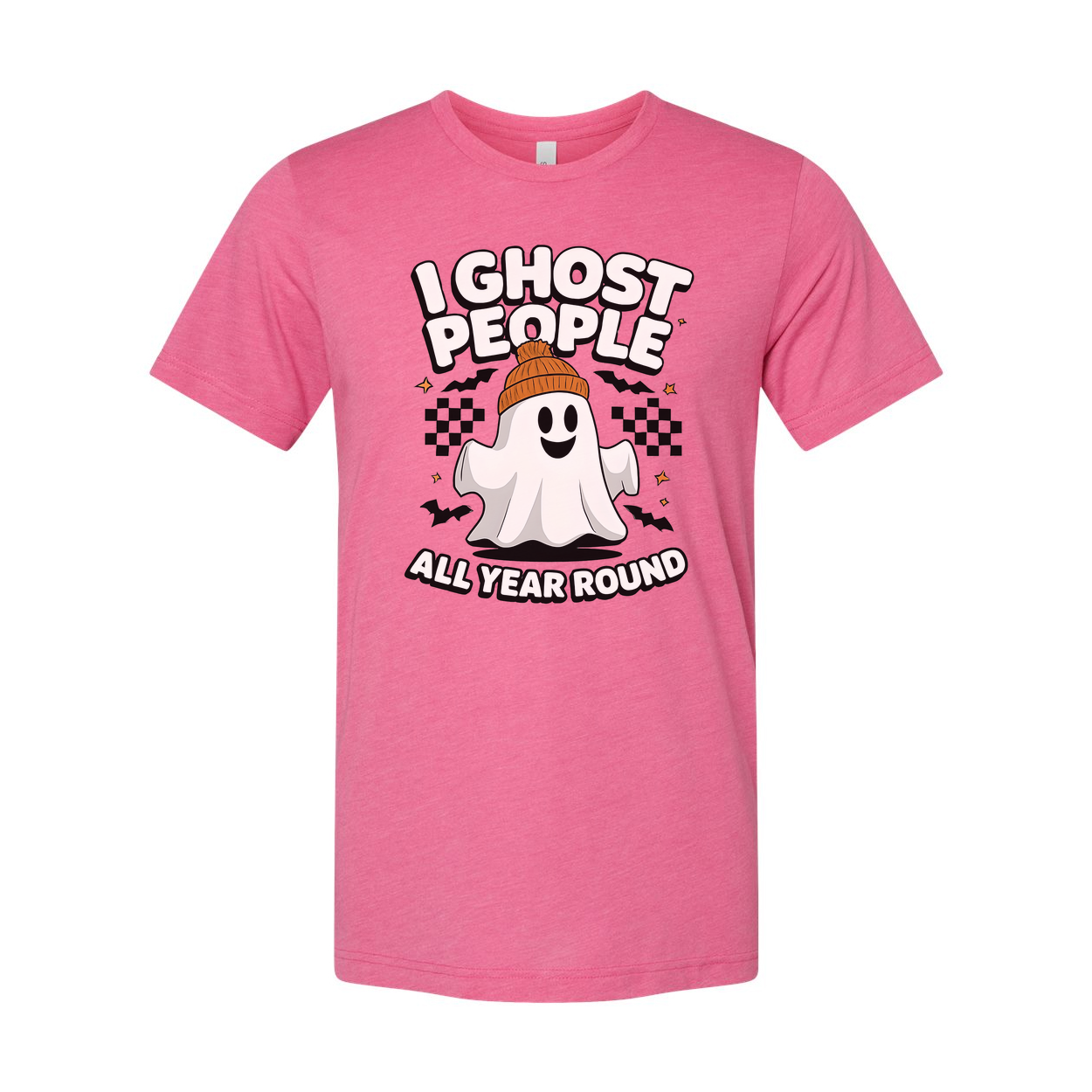 I Ghost People All Year Unisex T Shirt Funny Graphic Tee