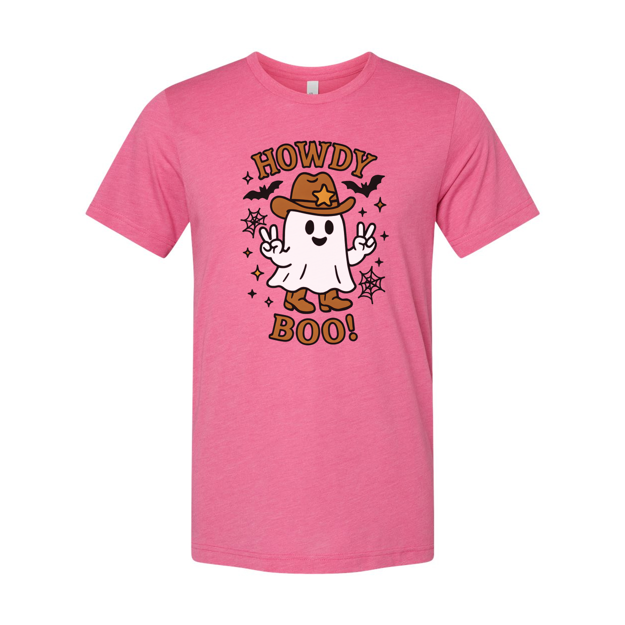 Howdy Boo Unisex T Shirt Halloween Graphic Tee For All