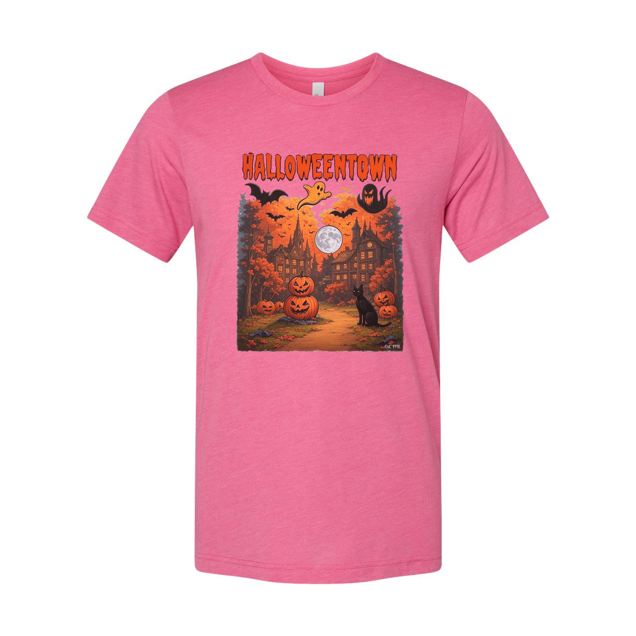 Halloween Town Unisex T Shirt Graphic Tee For Men And Women