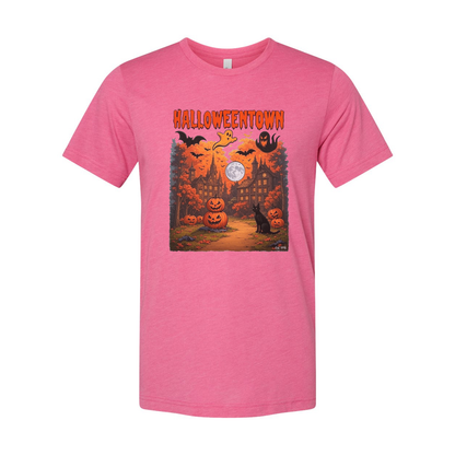 Halloween Town Unisex T Shirt Graphic Tee For Men And Women
