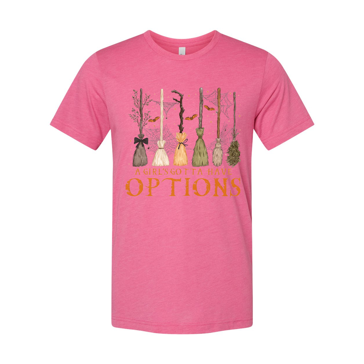 Girls Gotta Have Options Brooms Unisex T Shirt Design