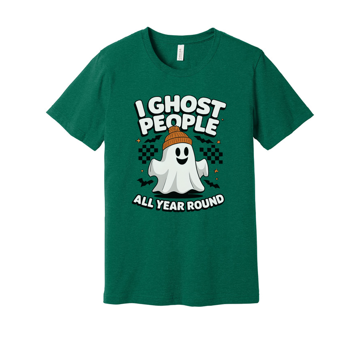 I Ghost People All Year Unisex T Shirt Funny Graphic Tee