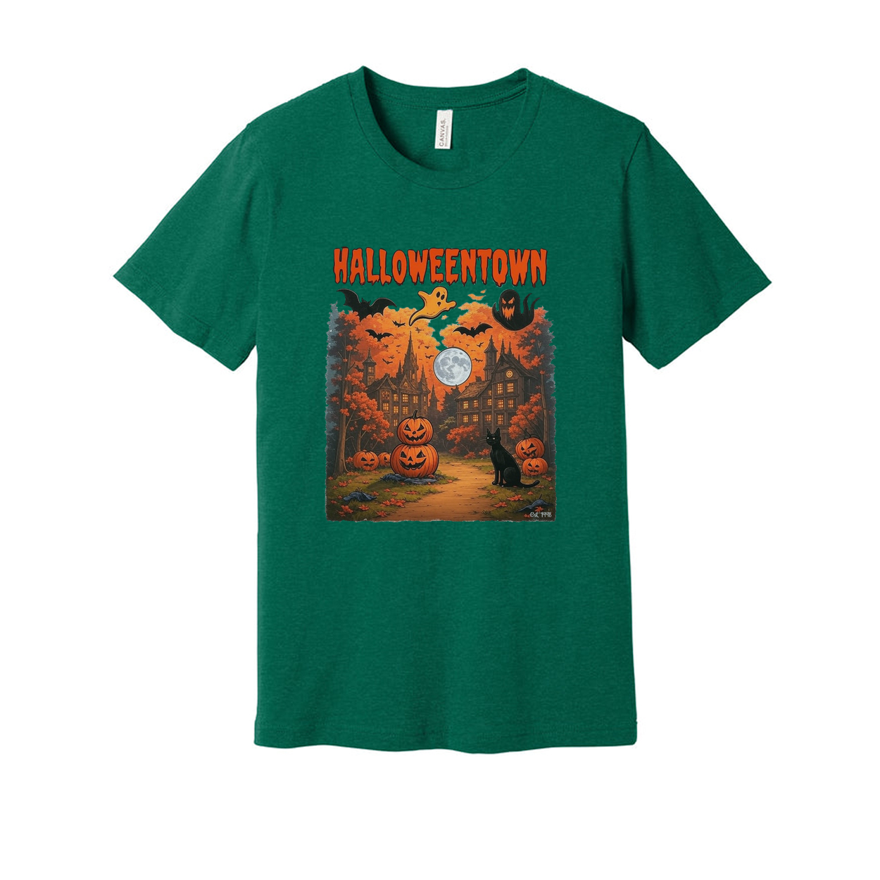 Halloween Town Unisex T Shirt Graphic Tee For Men And Women
