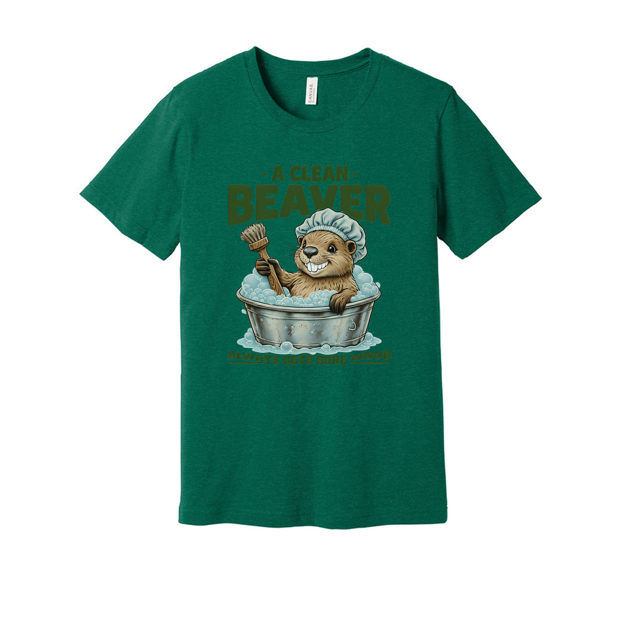 A Clean Beaver Gets More Wood Unisex T Shirt Comfort