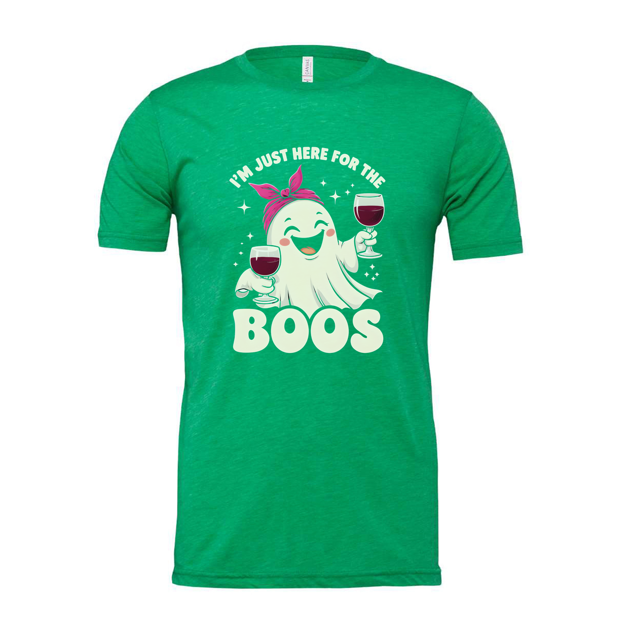 Im Just Here For The Boos Unisex T Shirt Graphic Tee