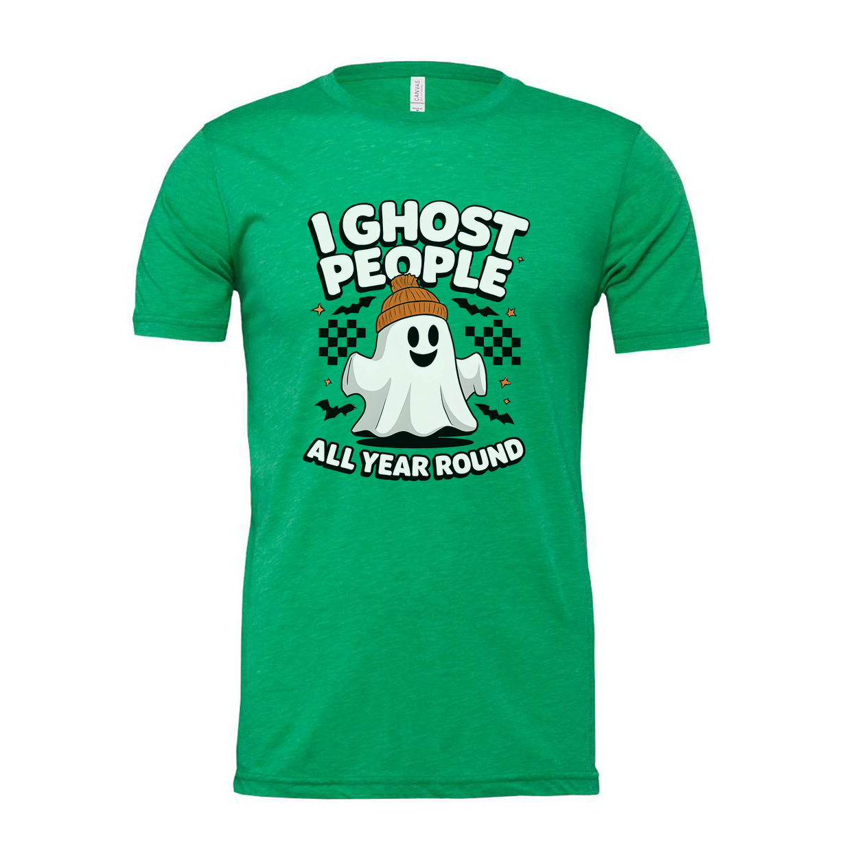 I Ghost People All Year Unisex T Shirt Funny Graphic Tee