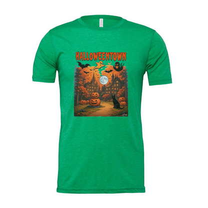 Halloween Town Unisex T Shirt Graphic Tee For Men And Women