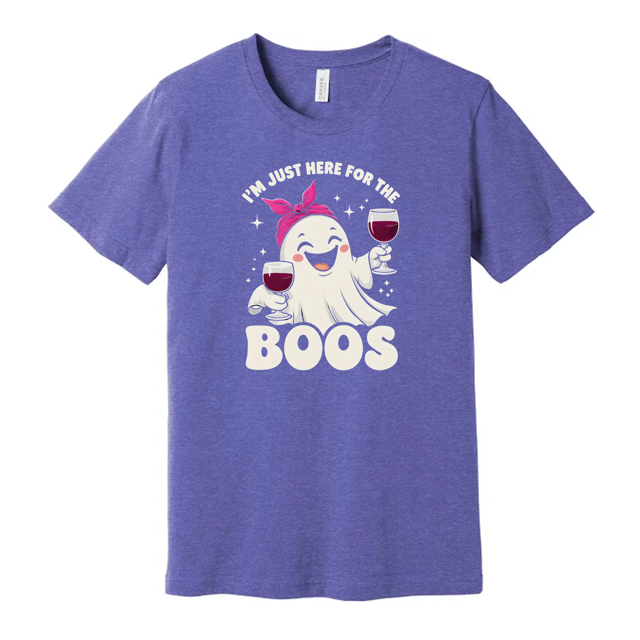 Im Just Here For The Boos Unisex T Shirt Graphic Tee