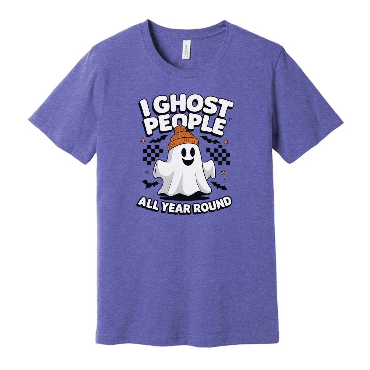 I Ghost People All Year Unisex T Shirt Funny Graphic Tee