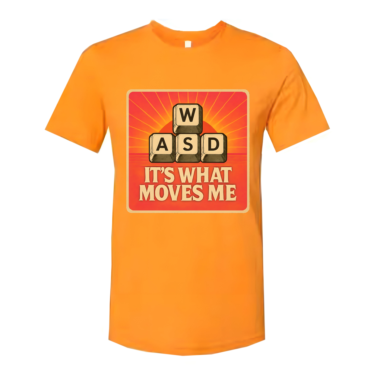 Vintage Graphic WASD Its What Moves Me Unisex T Shirt