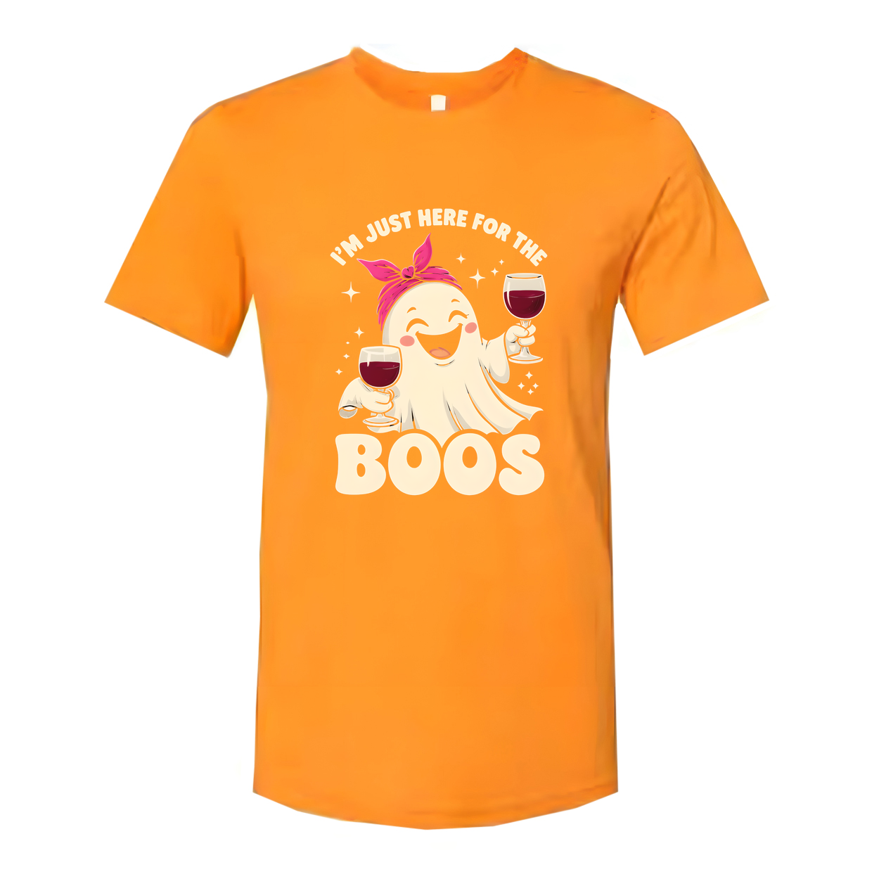 Im Just Here For The Boos Unisex T Shirt Graphic Tee