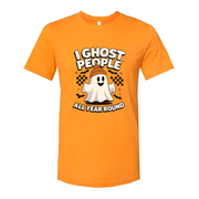 I Ghost People All Year Unisex T Shirt Funny Graphic Tee