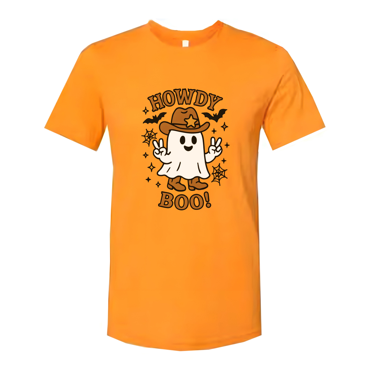 Howdy Boo Unisex T Shirt Halloween Graphic Tee For All