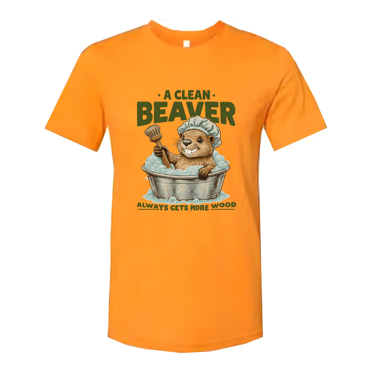 A Clean Beaver Gets More Wood Unisex T Shirt Comfort