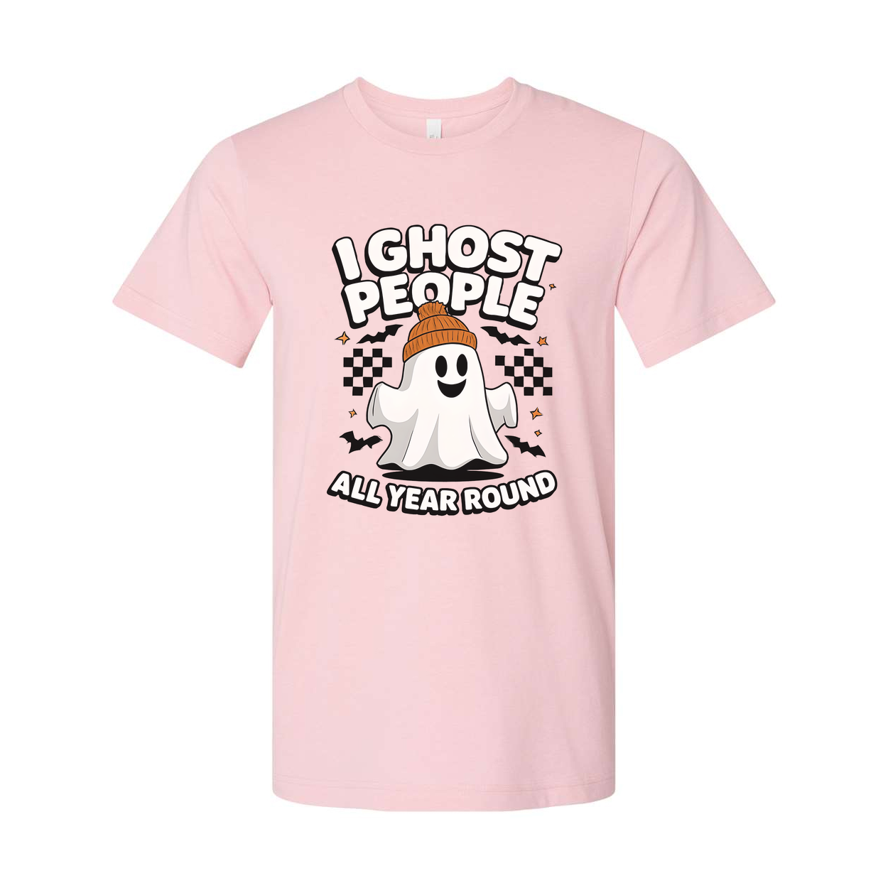 I Ghost People All Year Unisex T Shirt Funny Graphic Tee