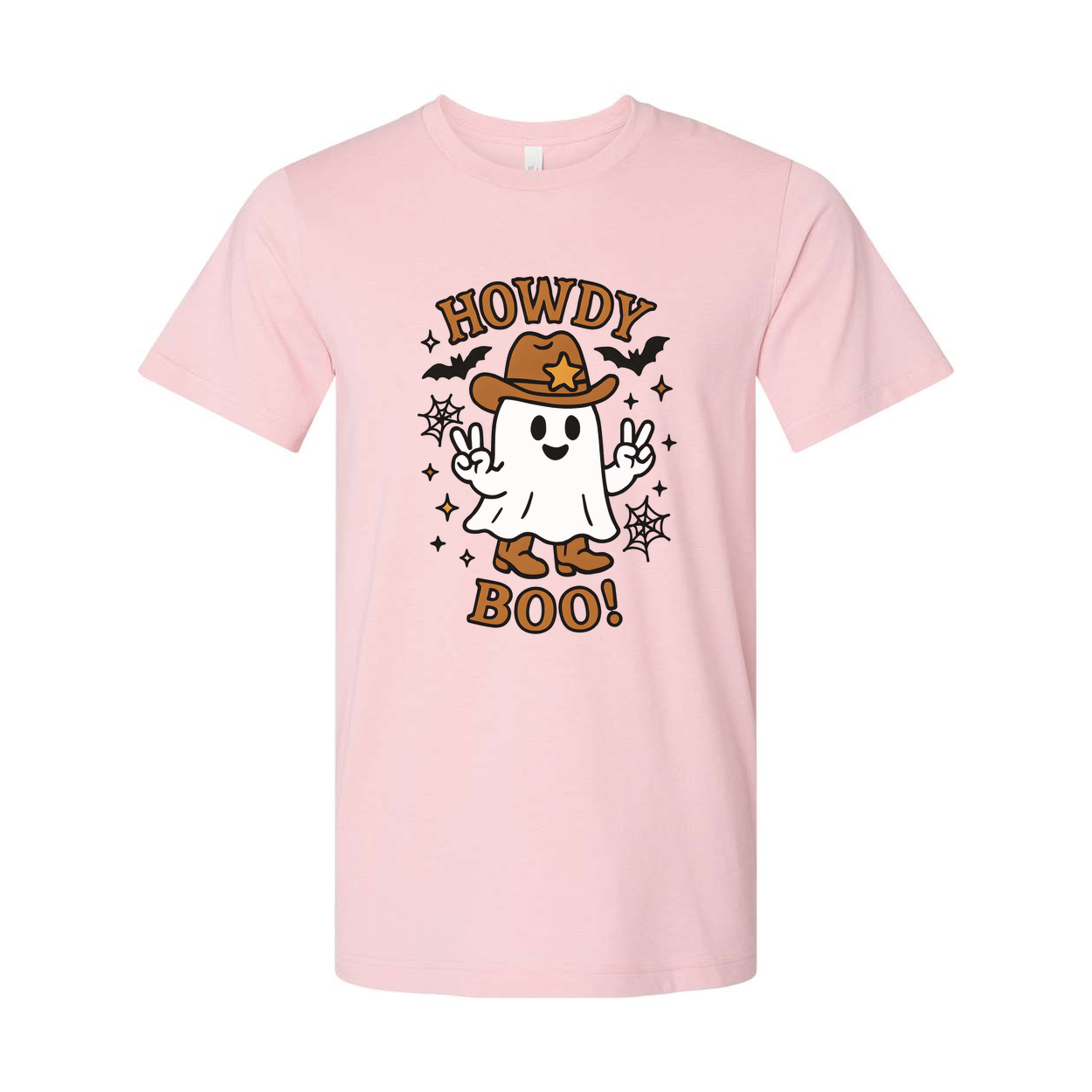 Howdy Boo Unisex T Shirt Halloween Graphic Tee For All