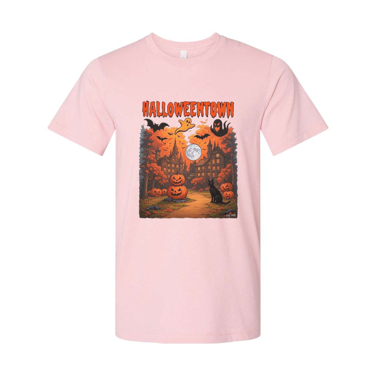 Halloween Town Unisex T Shirt Graphic Tee For Men And Women
