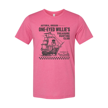 One Eye Willie Treasure Hunt Club Unisex T Shirt Apparel