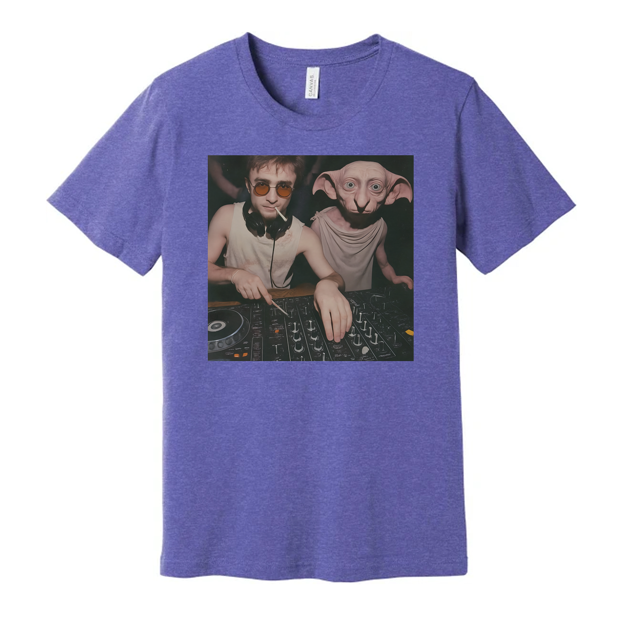 Harry Potter And Dobby DJ Unisex Graphic Tee Shirt Edition