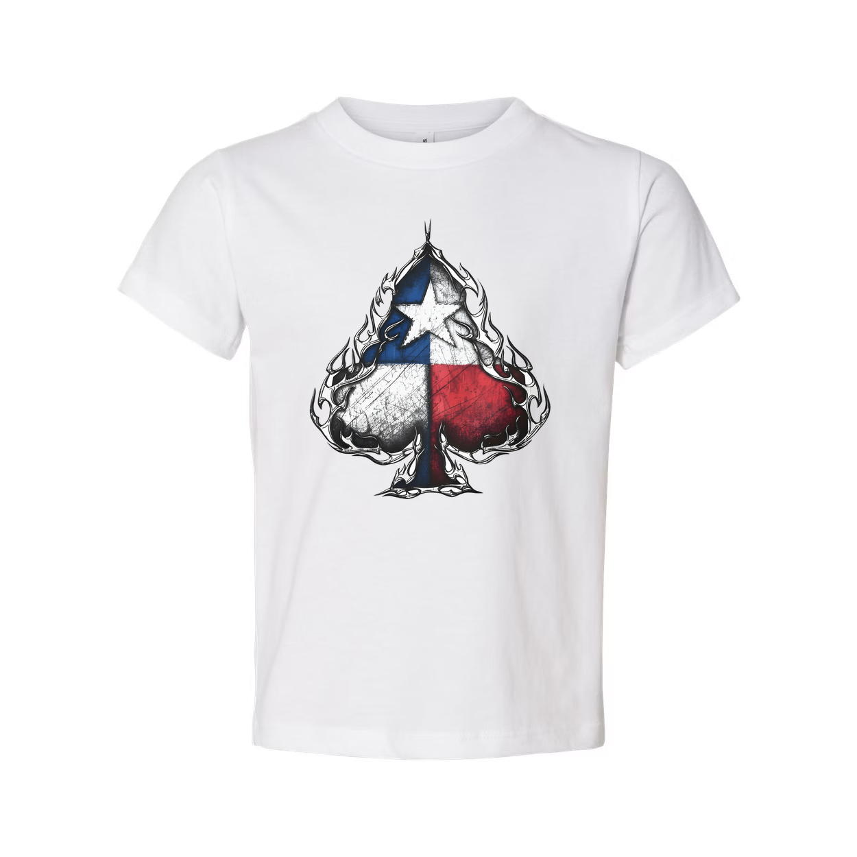 Texas Flag Spade Graphic Unisex T Shirt