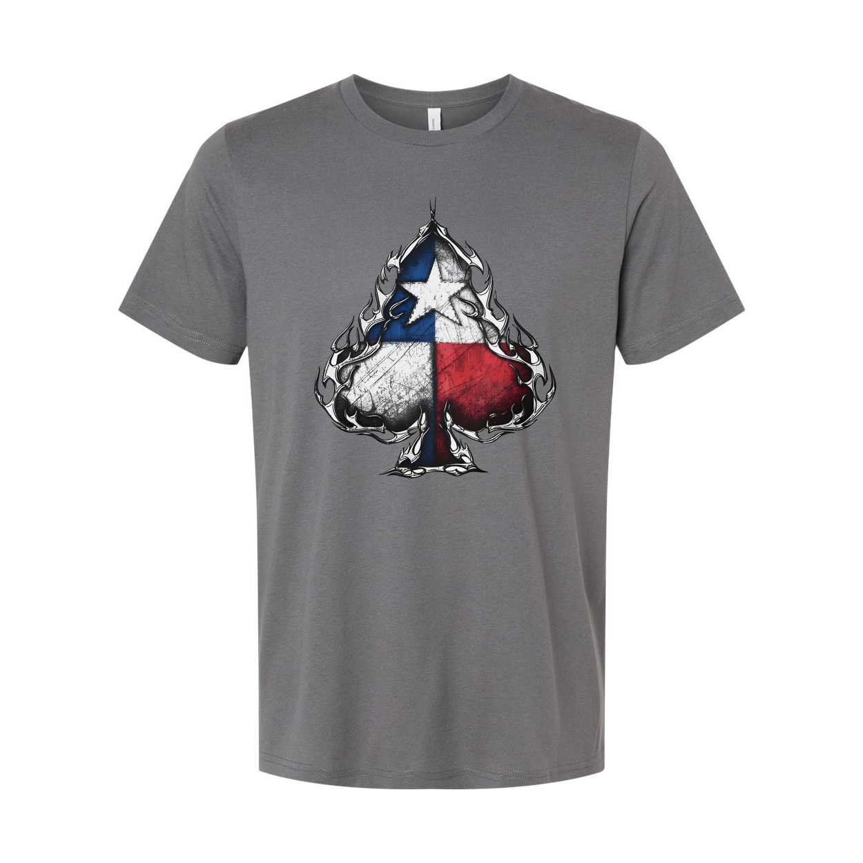 Texas Flag Spade Graphic Unisex T Shirt