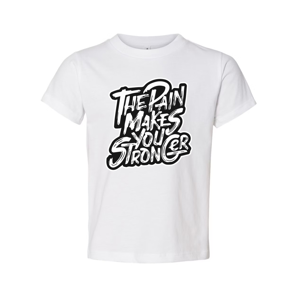 The Pain Makes You Strong Graphic Tee Unisex Fitness Shirt For Workout And Training